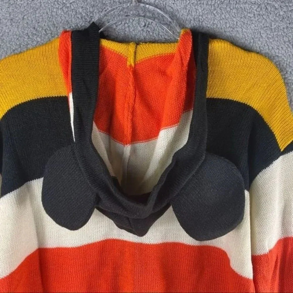NEW DISNEY MICKEY‎ MOUSE Candy Corn Cardigan Her Universe Hoodie Halloween S - Picture 13 of 16